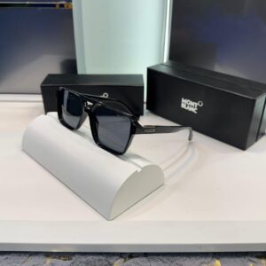 Mont Blanc All Black Luxury Shades 6007